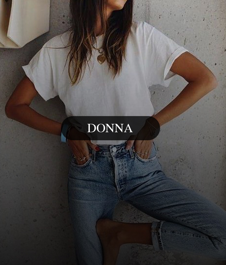 Banner donna abbigliamento